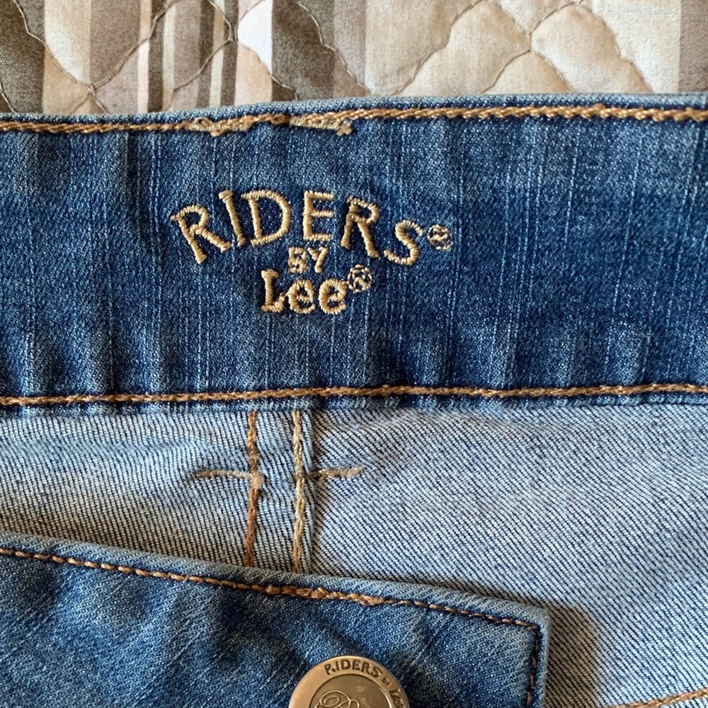 Riders by Lee Dark Blue Boot Cut Jeans - Picture 7 of 10